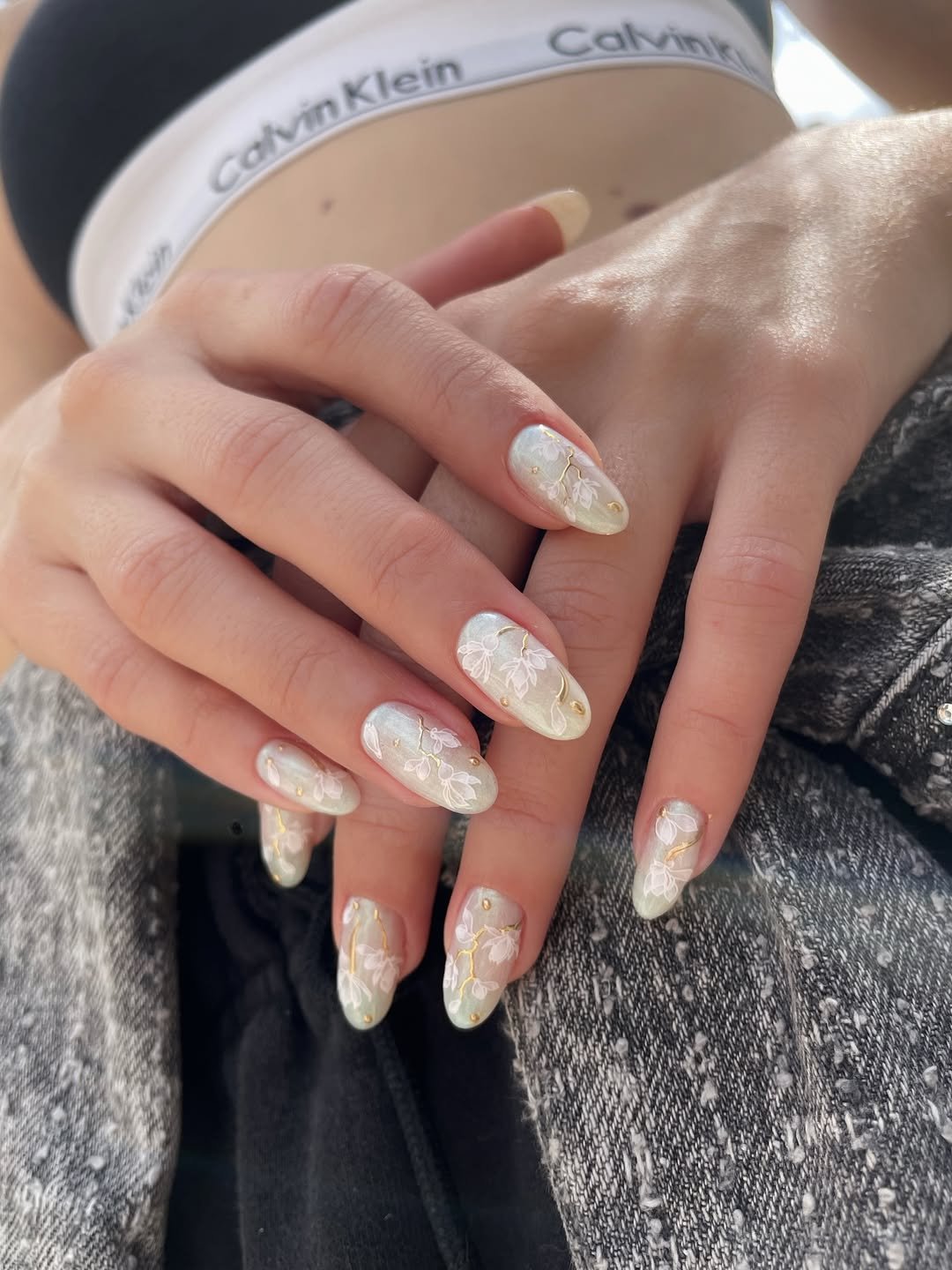 unhas decoradas natal simples