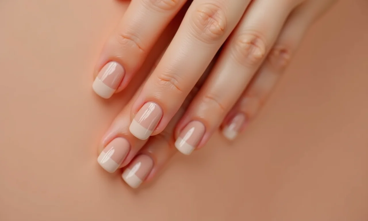 unhas redondas elegantes
