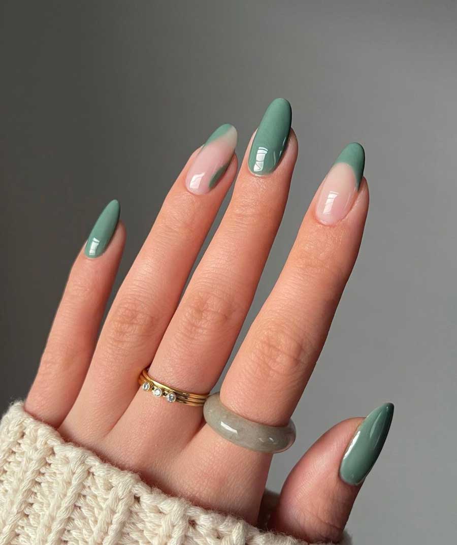 melhores ideias unhas gel amendoado micro francesinha