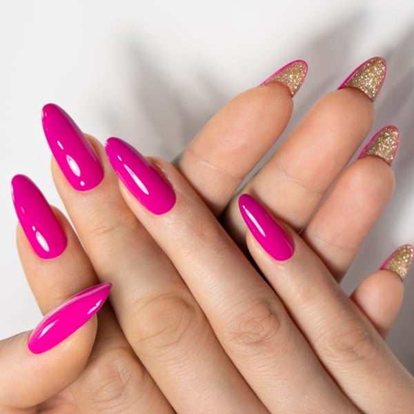 ideias de unhas de fibra de vidro e gel