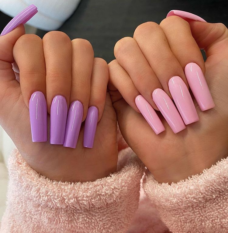 unhas grandes naturais