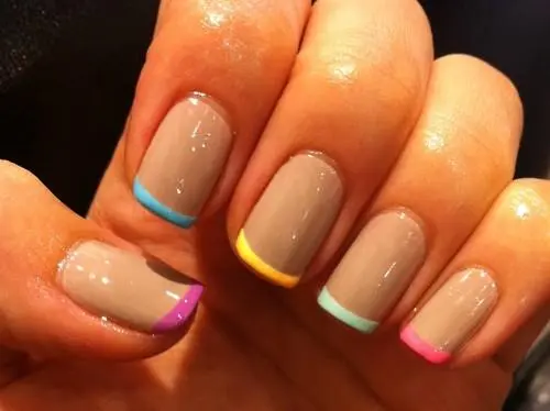 unhas para carnaval em gel