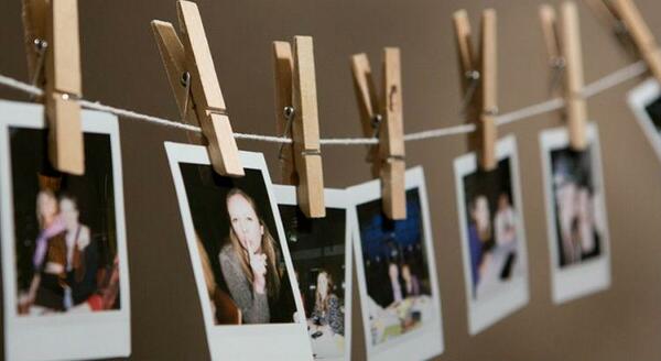 ideias criativas varal de fotos decoração aniversário