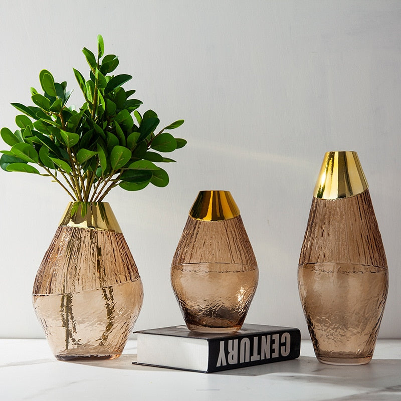 vasos de vidro modernos