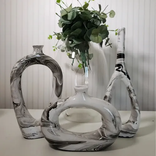 vasos de vidro para sala