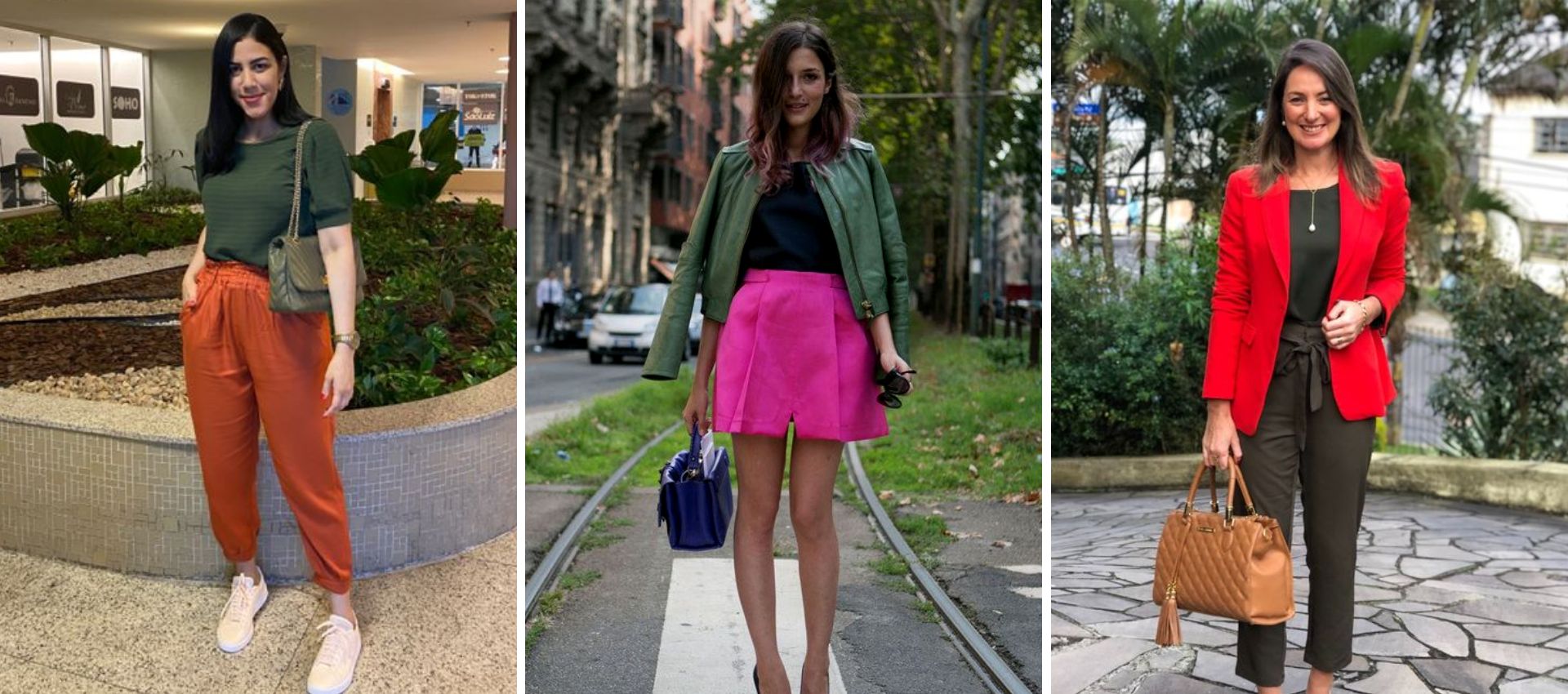 Color Blocking com Verde: Ouse nas Combinações Vibrantes