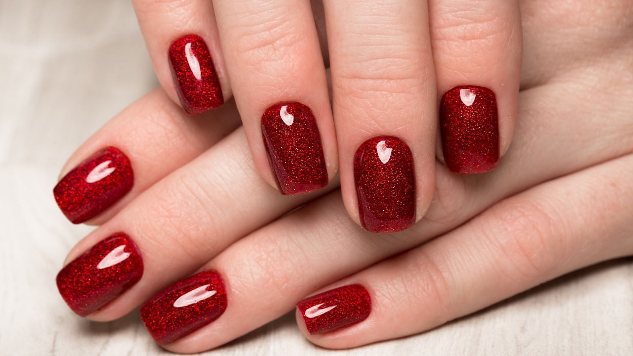 Unhas cereja