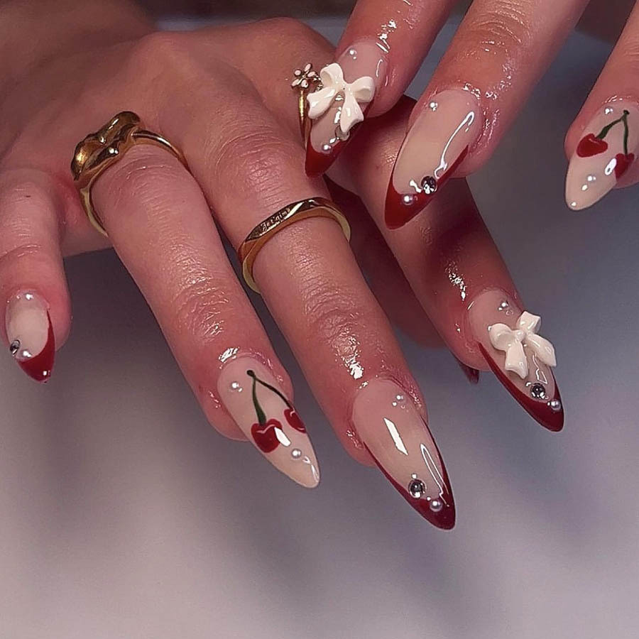 Unhas vinho