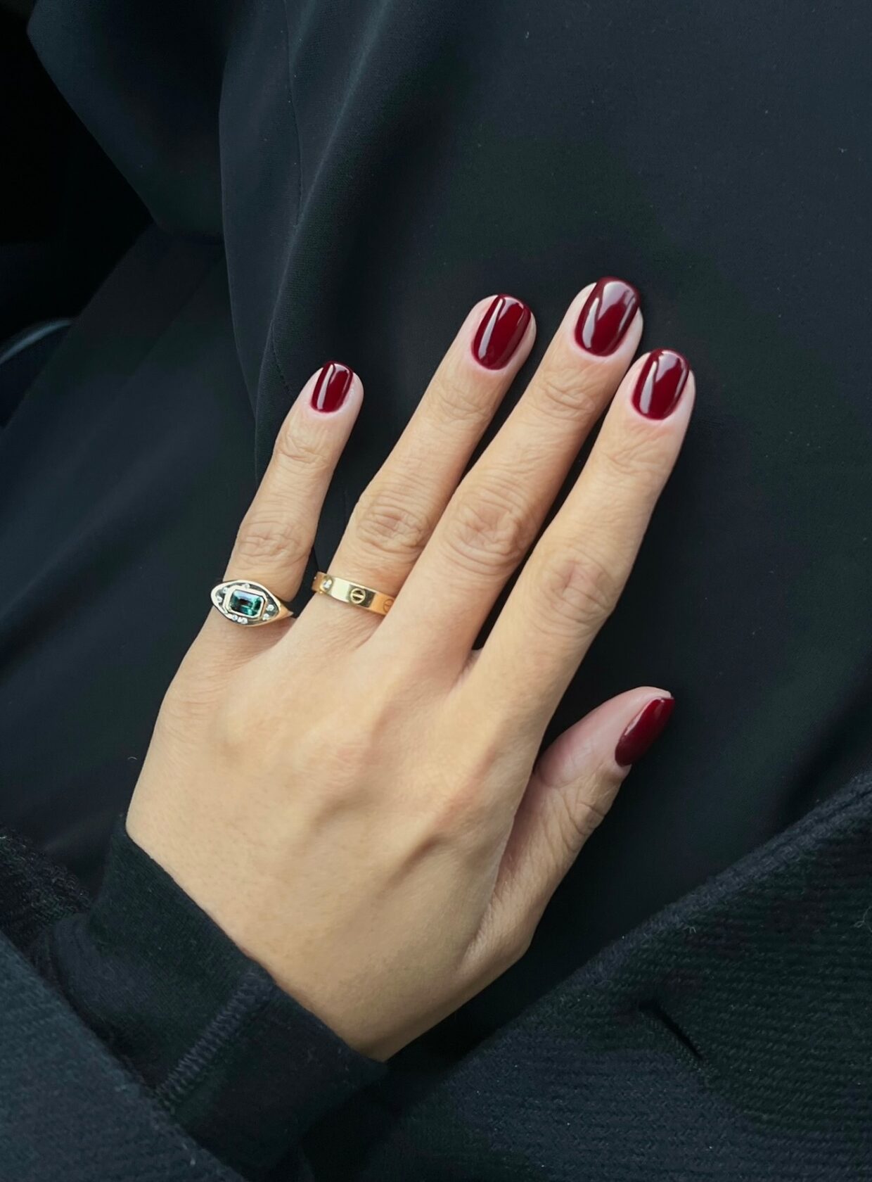 Unhas vinho