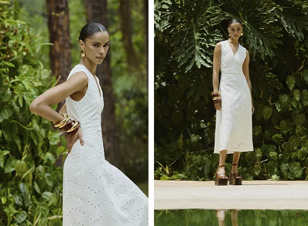 5 maneiras de usar vestido branco no inverno sem passar frio
Como combinar vestido branco de tricô com acessórios
Tendências de vestidos brancos para o inverno 2024
Dicas de maquiagem para complementar seu look de vestido branco no inverno
O guia definitivo para usar vestido branco em qualquer estação