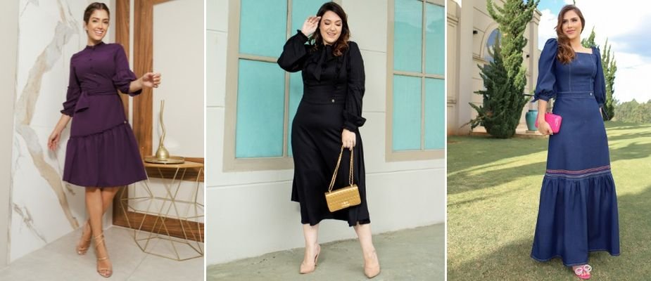 5 maneiras criativas de usar vestido com blusa
Como transformar seu vestido de alça em peça versátil
Dicas de tecidos e estampas para looks de sobreposição
O guia definitivo para usar vestido chemise
Tendências de sobreposição: vestido com blusa para 2026