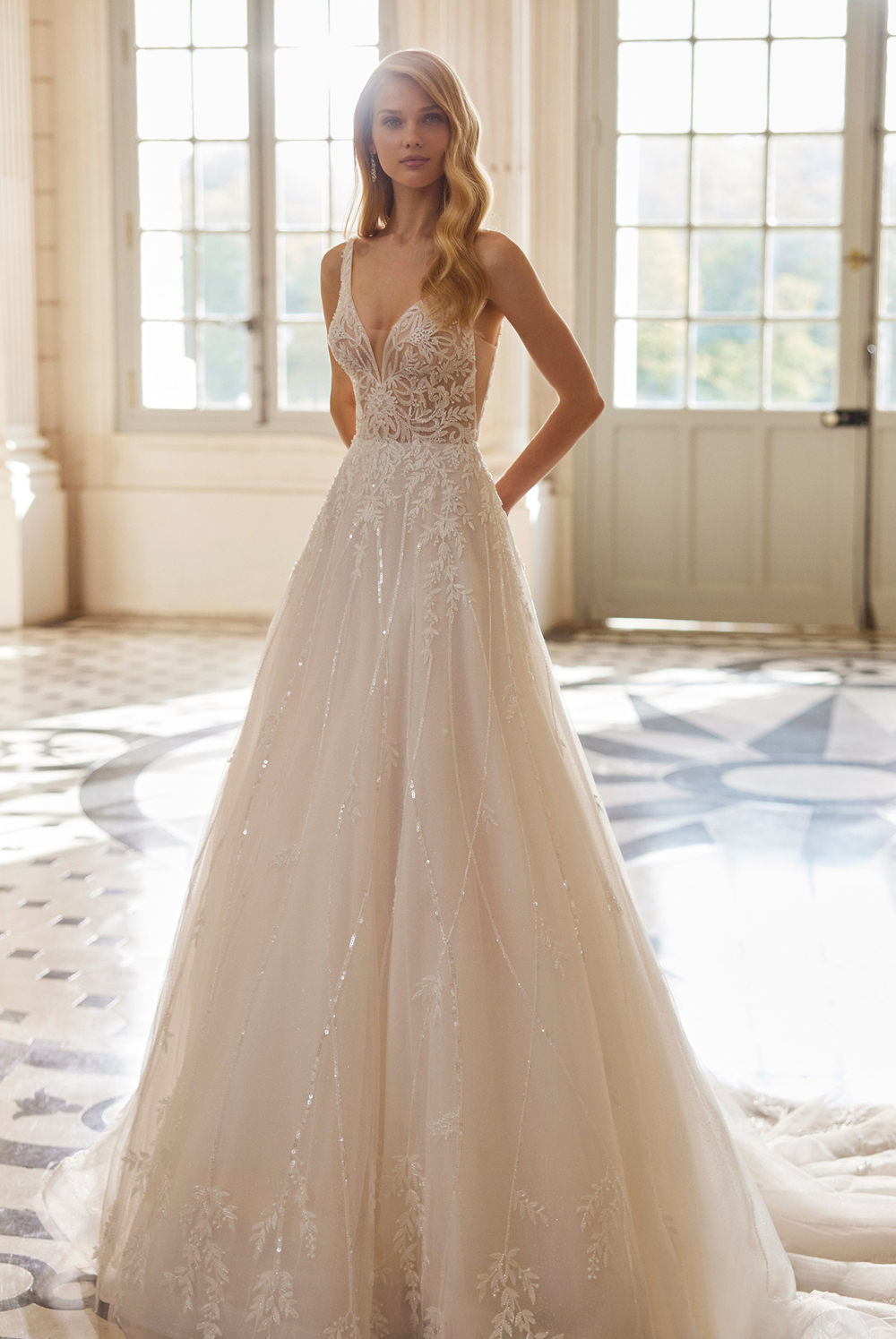 vestido de noiva rosa