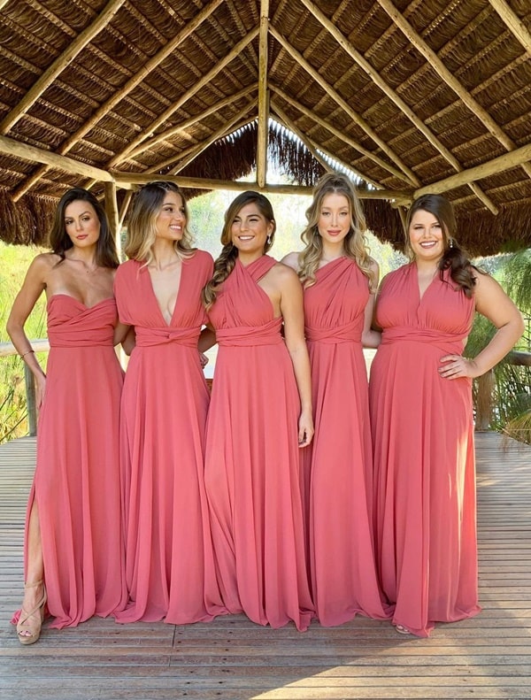 vestido multiformas amarrações