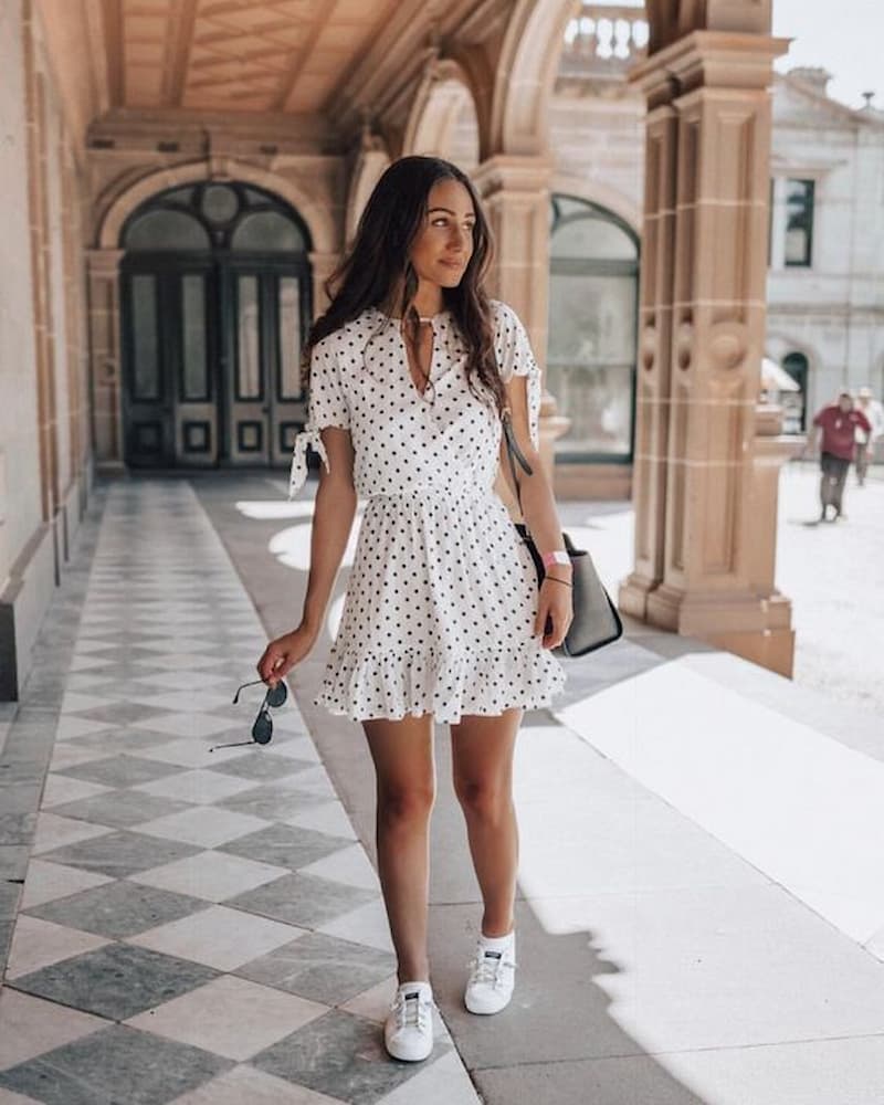 Vestido mini vibrante