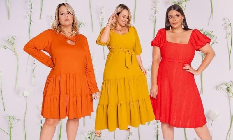 vestidos para gordinhas