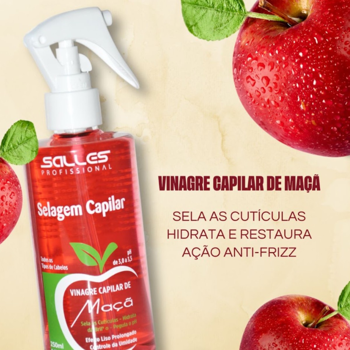 Vinagre de Maçã no Cabelo: Guia Completo de Benefícios e Aplicação