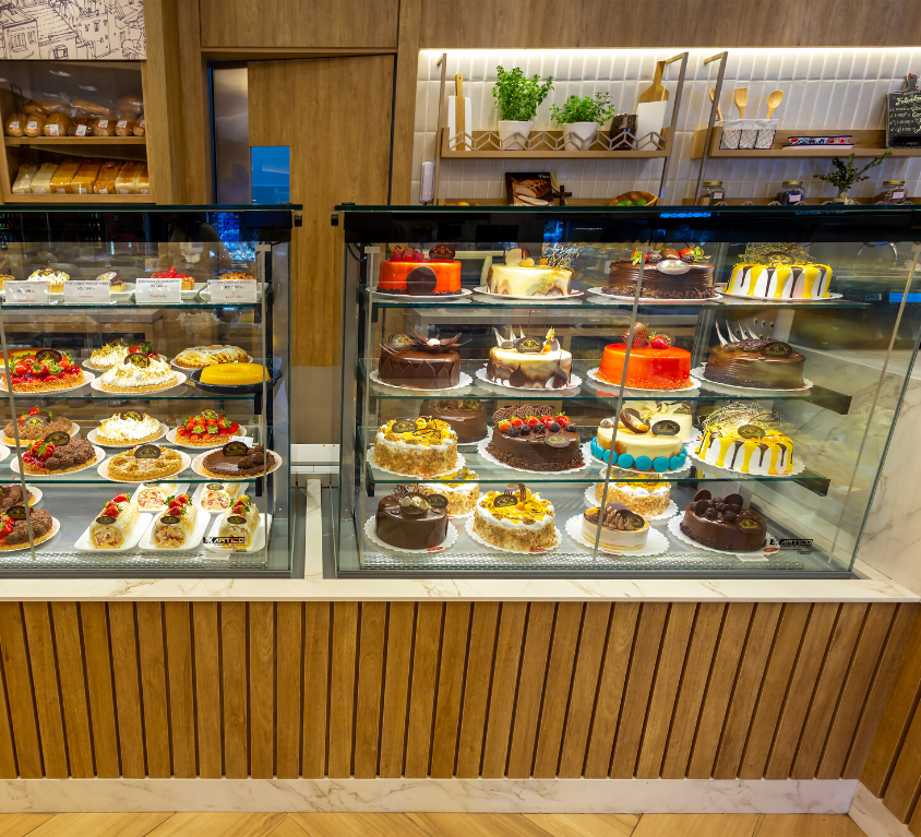 erros comuns na montagem vitrine natalina padaria