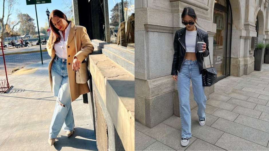 inspiração looks calça wide leg para verão