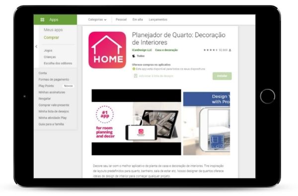 inspiracao decoracao app