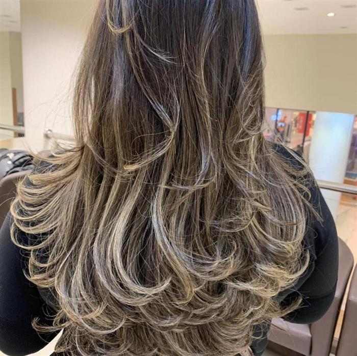 corte em camadas para cabelo grosso
