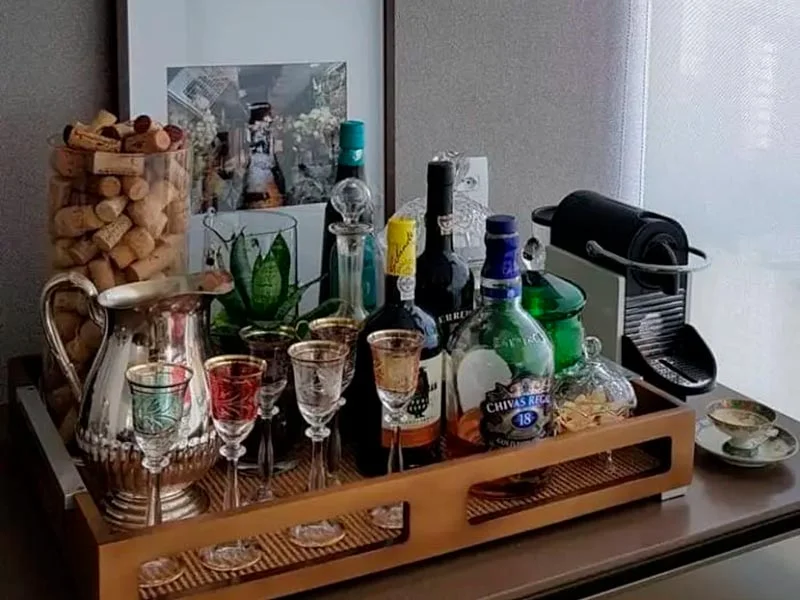 iluminação para bar em casa