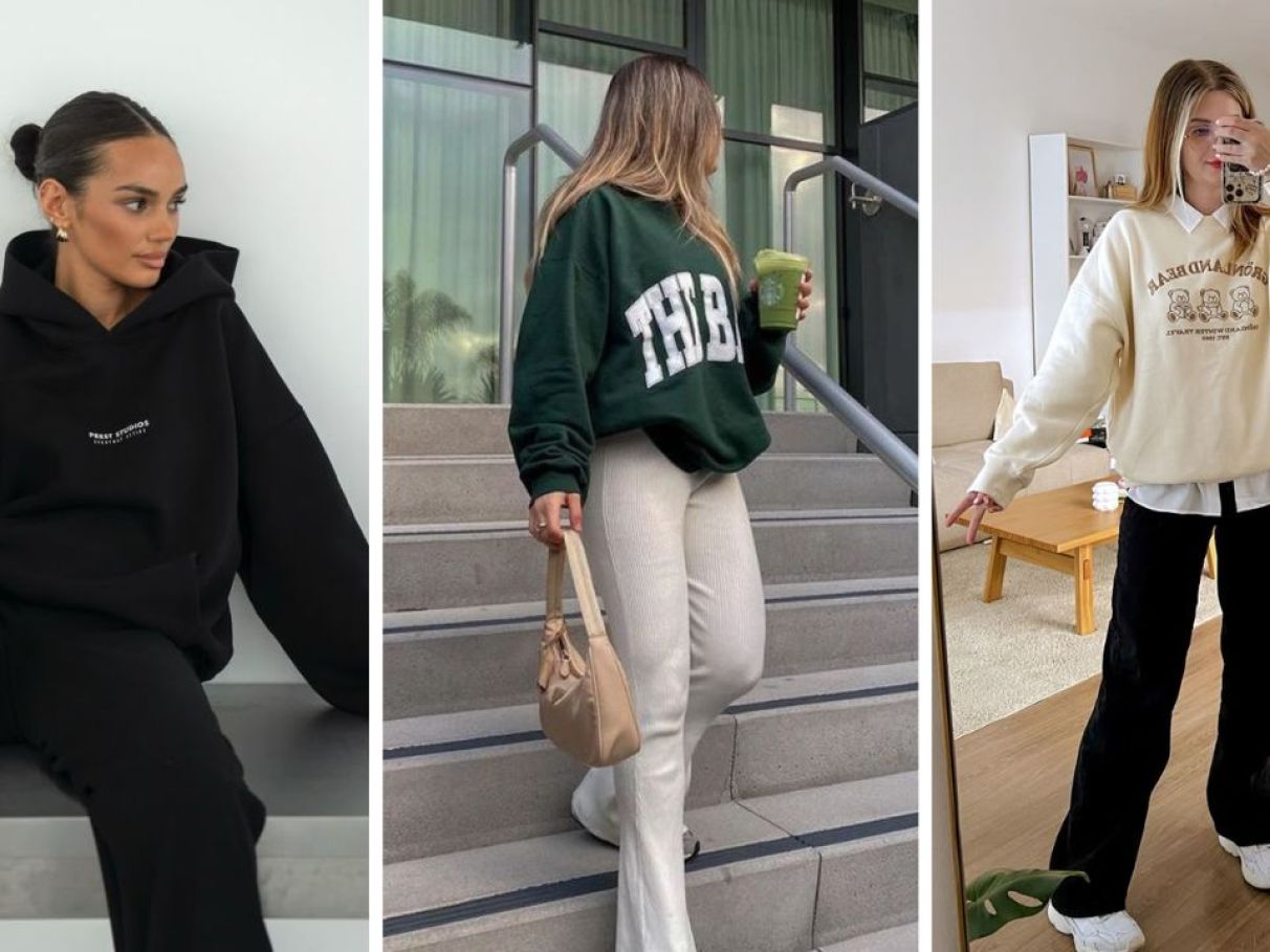 como usar moletom oversized com estilo