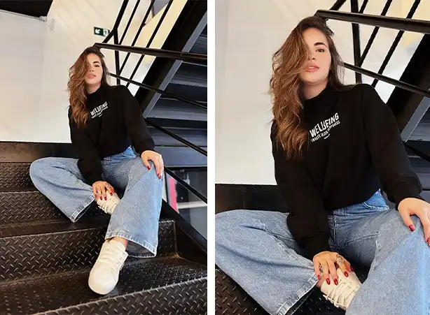 combinar moletom com blazer