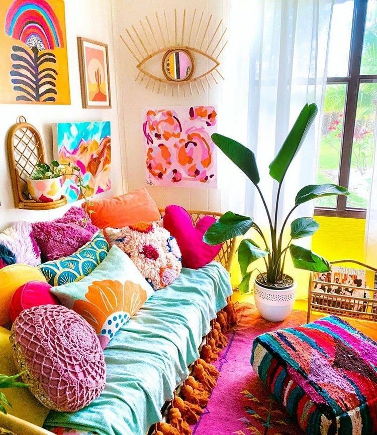 decoração dopamine