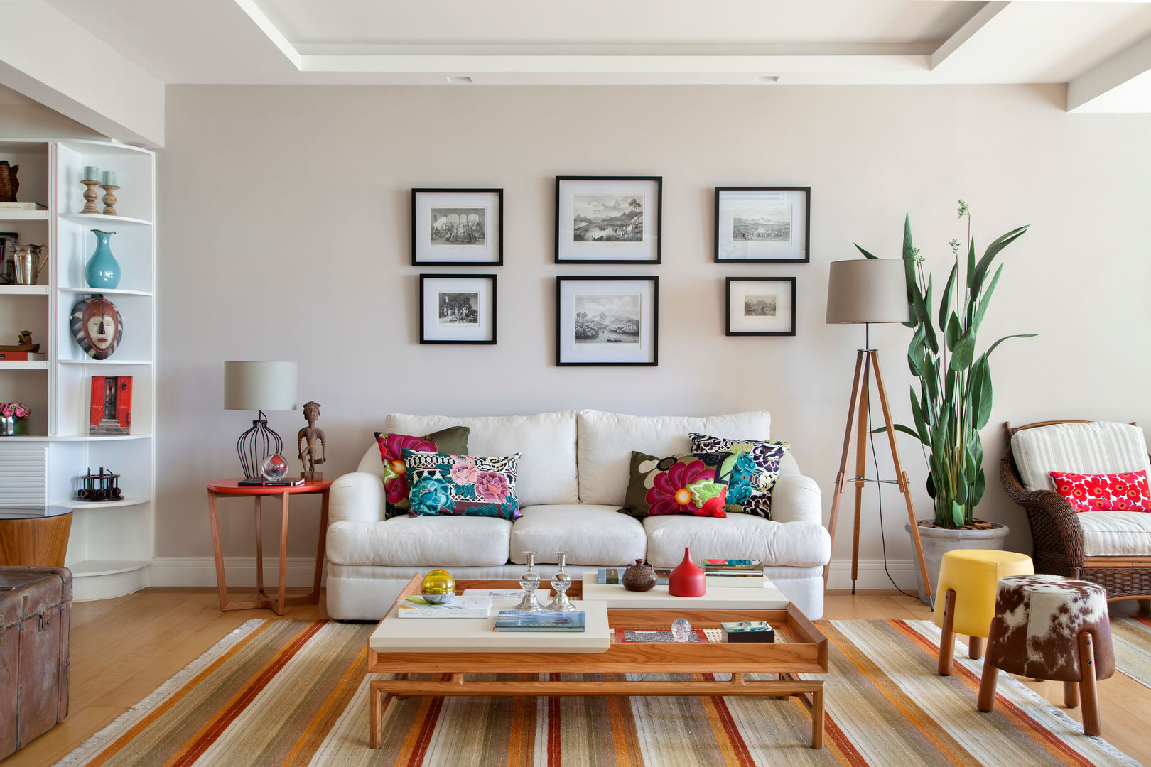 decoração de ambientes alegres