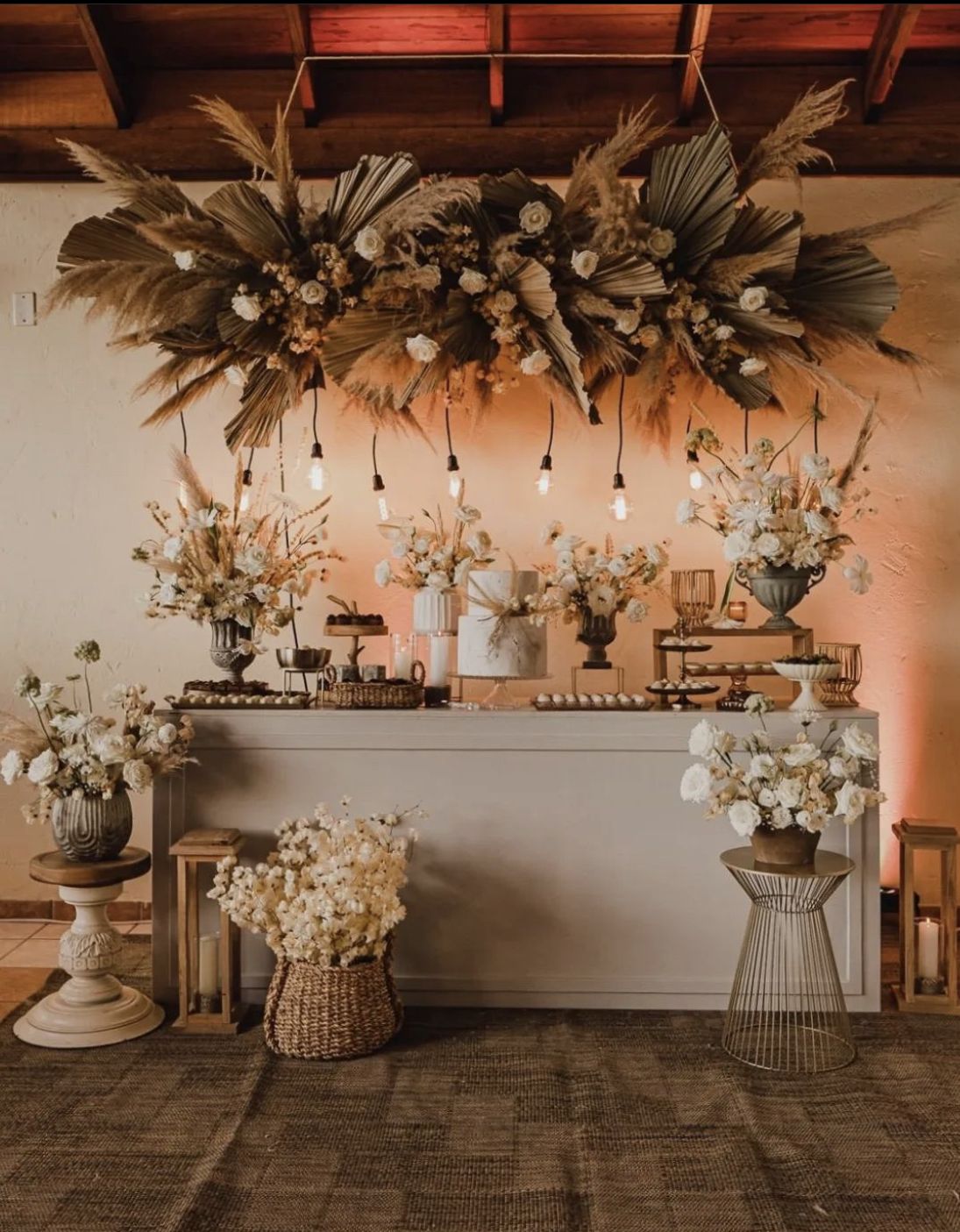decoração casamento DIY rústico