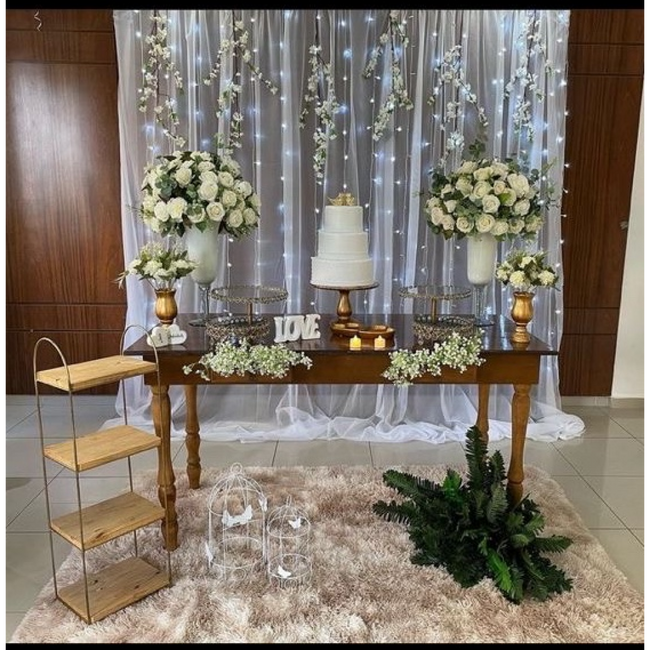 decoração casamento DIY rústico