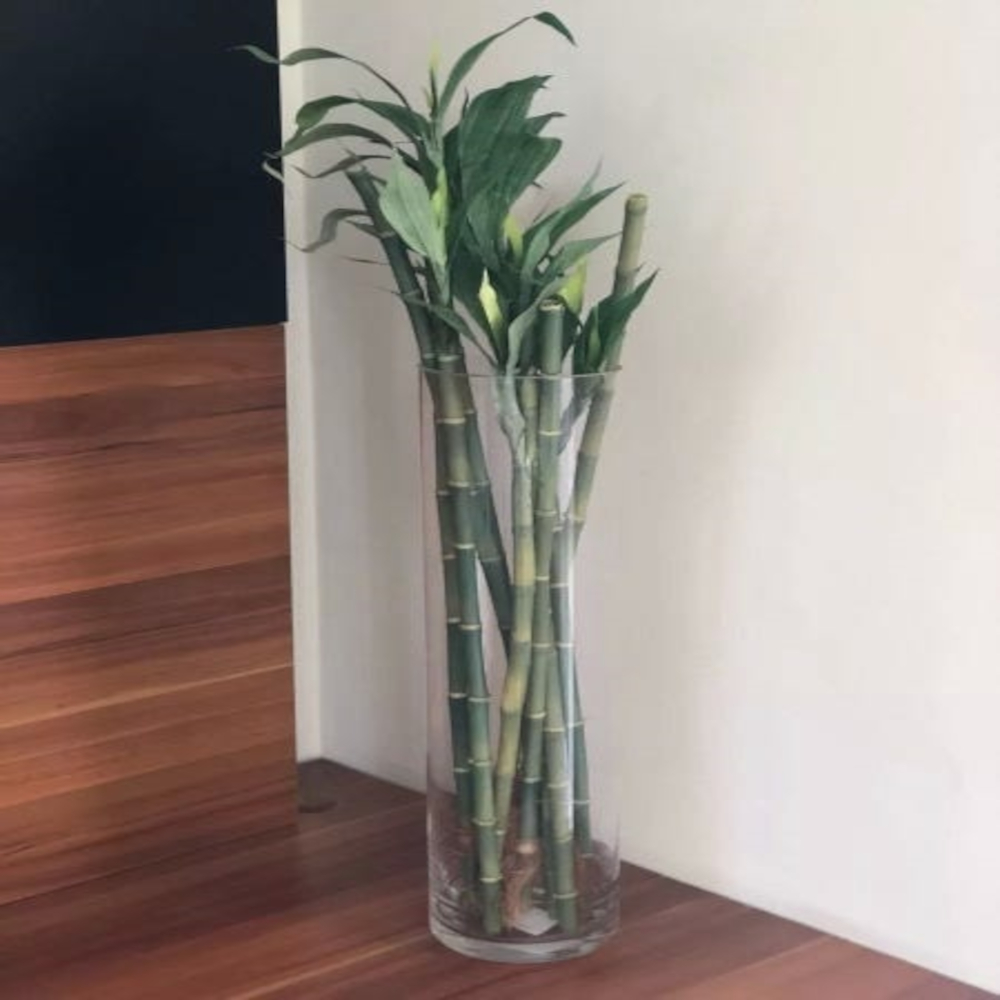 vaso de vidro grande para mesa de jantar