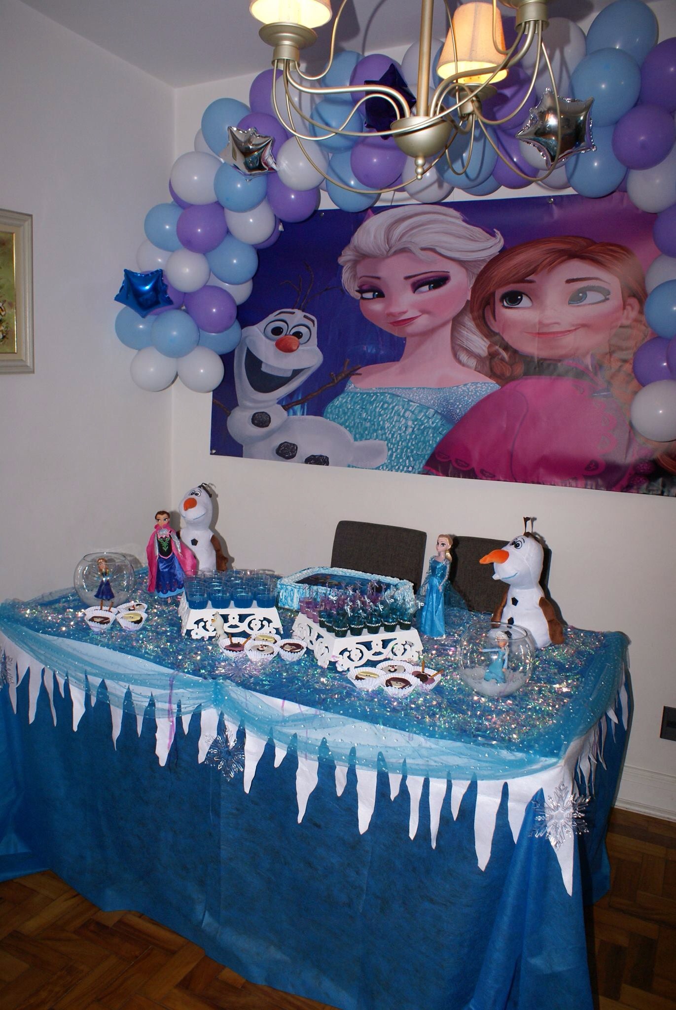 ideias de festa frozen barata