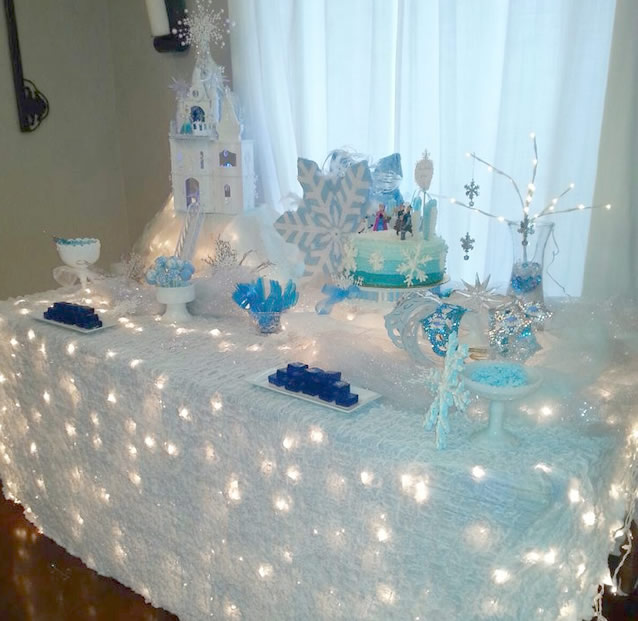 tutorial decoração frozen tnt