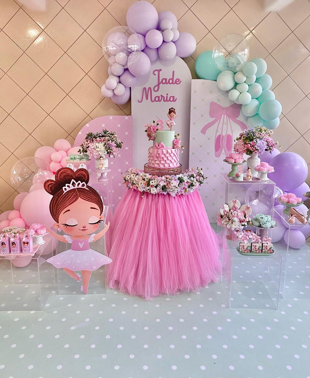 decoração quarto bailarina