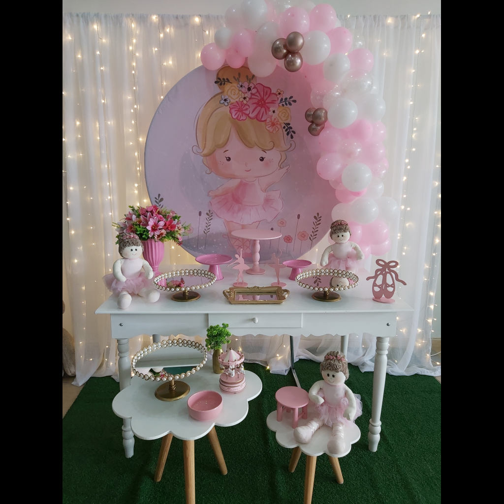 decoração festa infantil bailarina