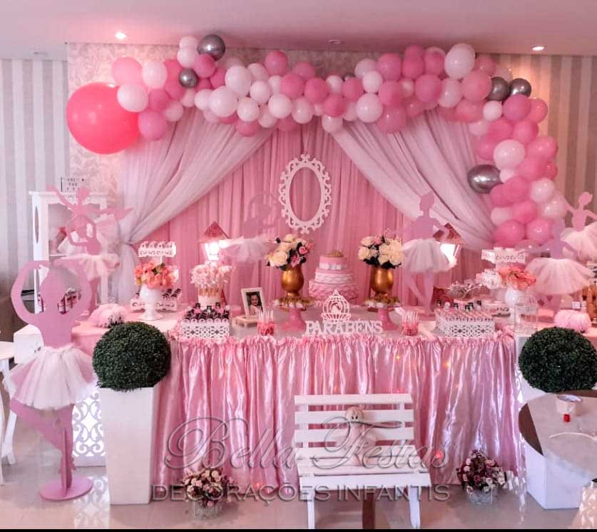 decoração festa infantil bailarina