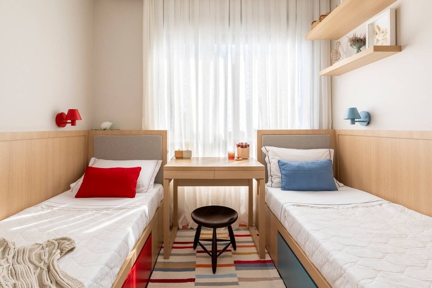 quarto de solteiro planejado