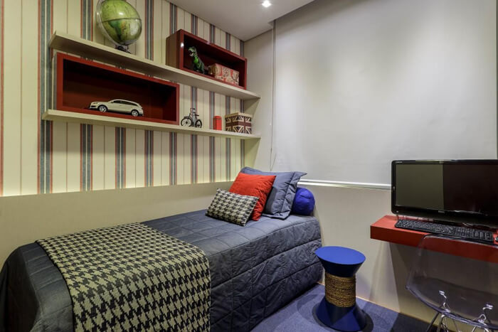 cores para quarto de solteiro