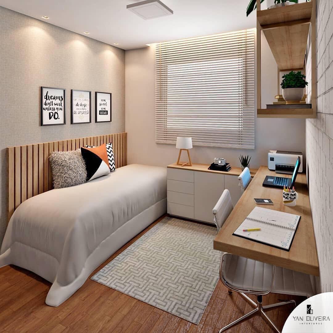 quarto de solteiro feminino charmoso