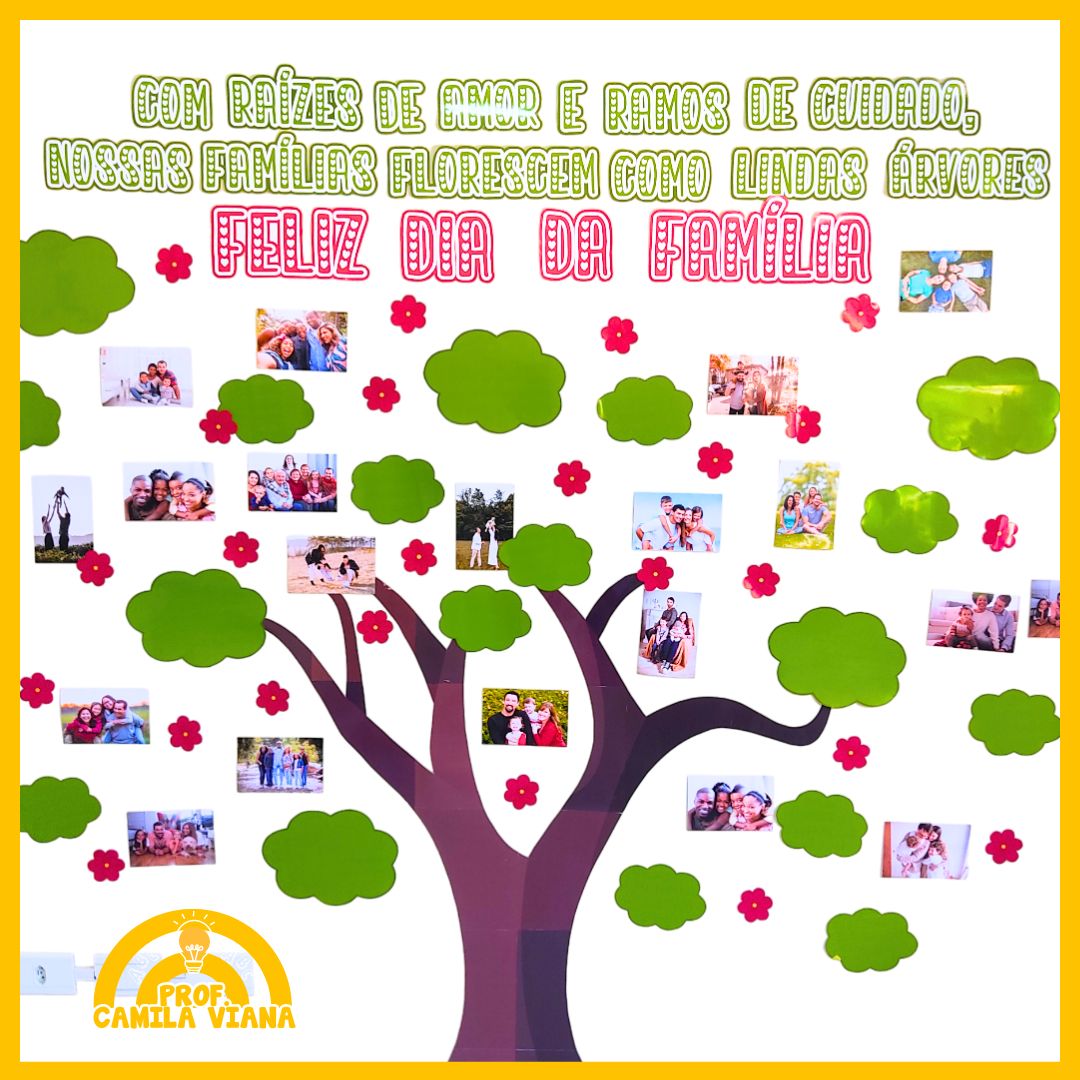 decoração dia da família igreja