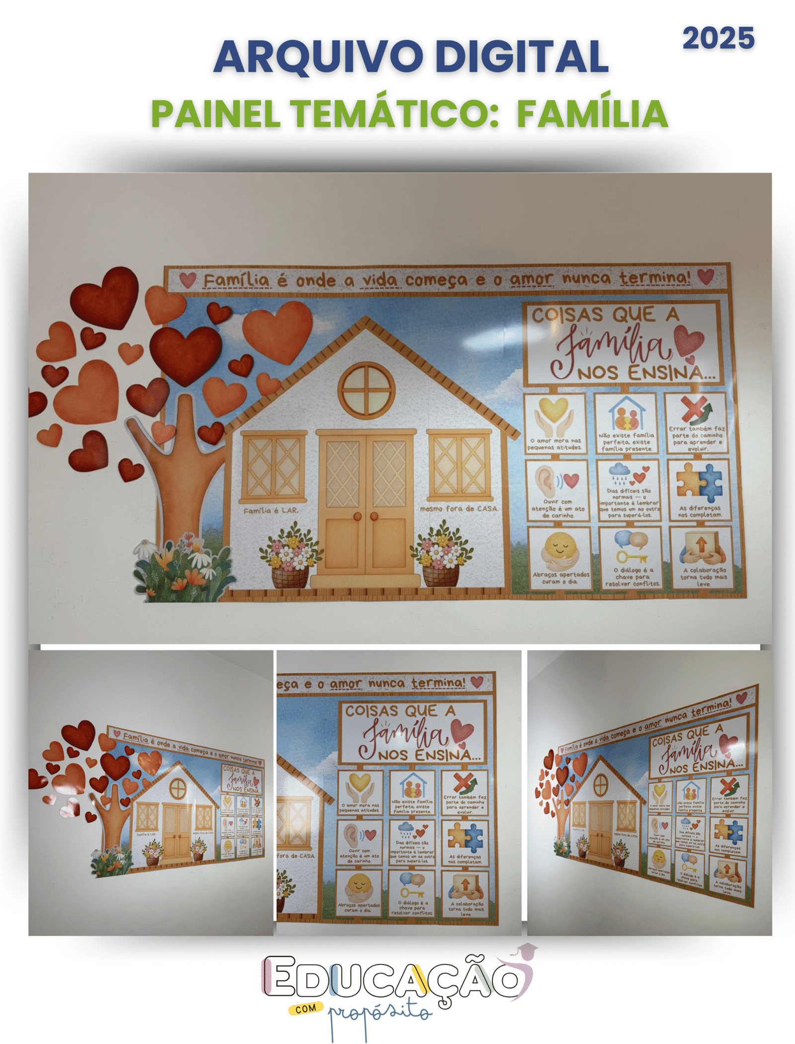 mural dia da família