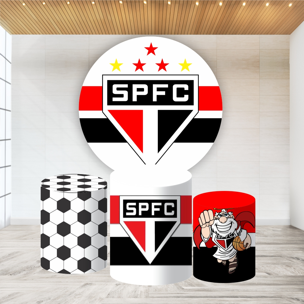 cores são paulo fc decoração