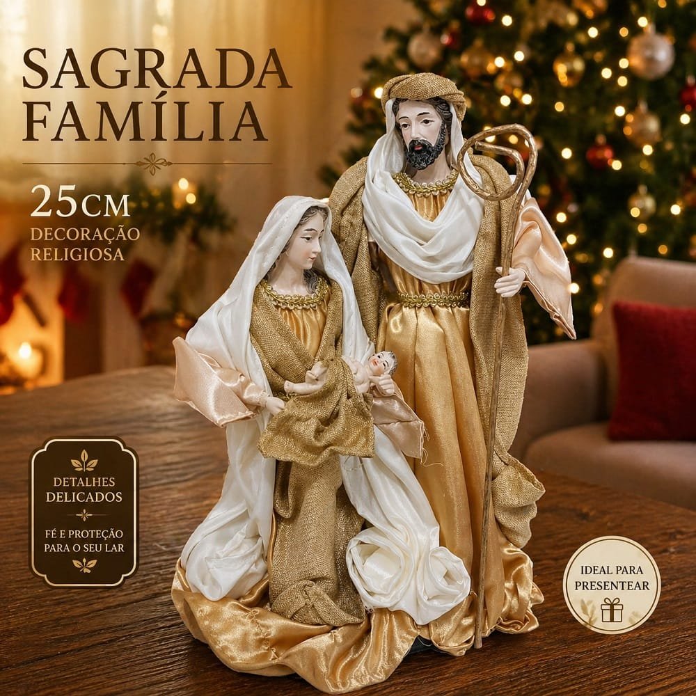 decoração de sala de estar religiosa