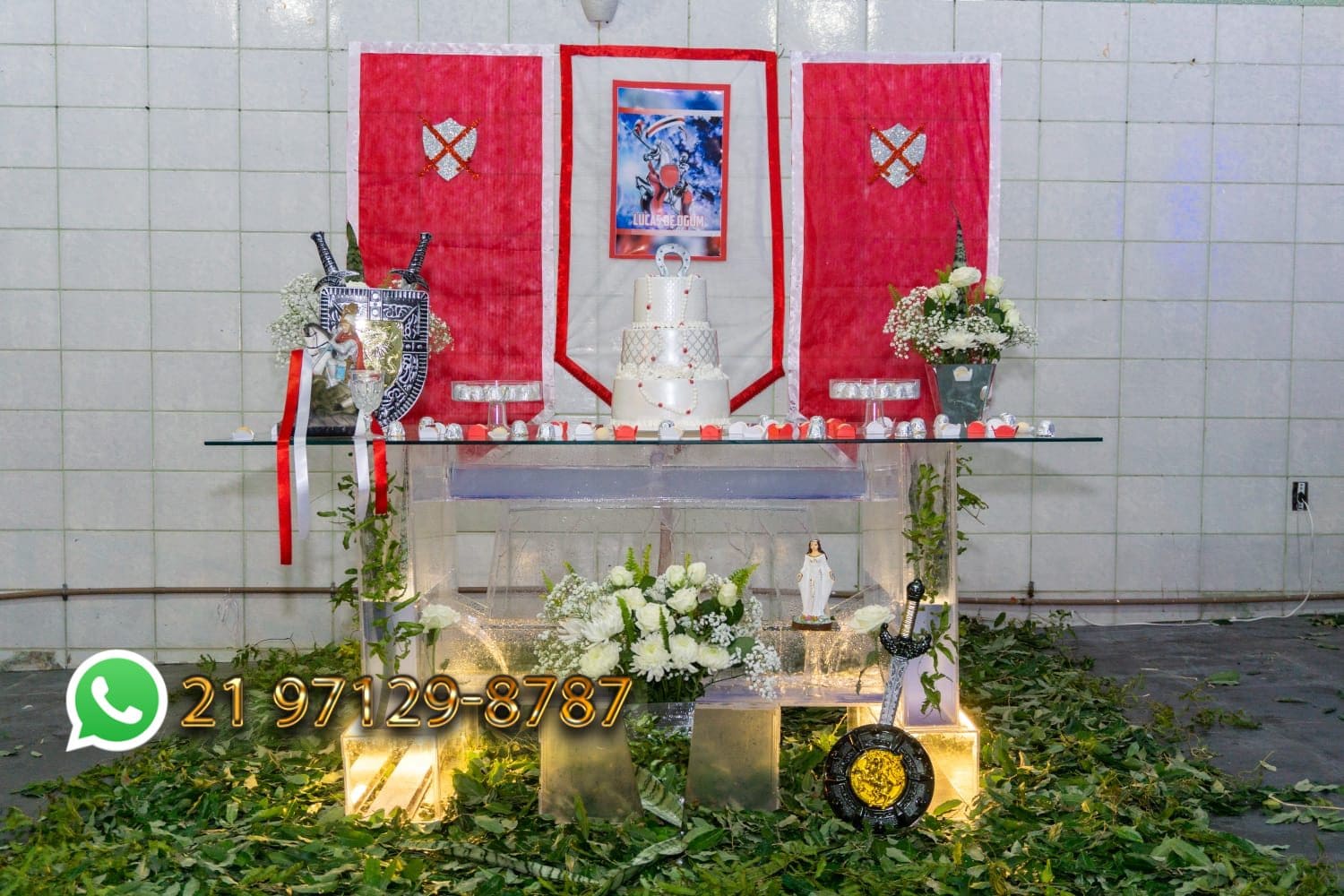 decoração de quarto com tema religioso