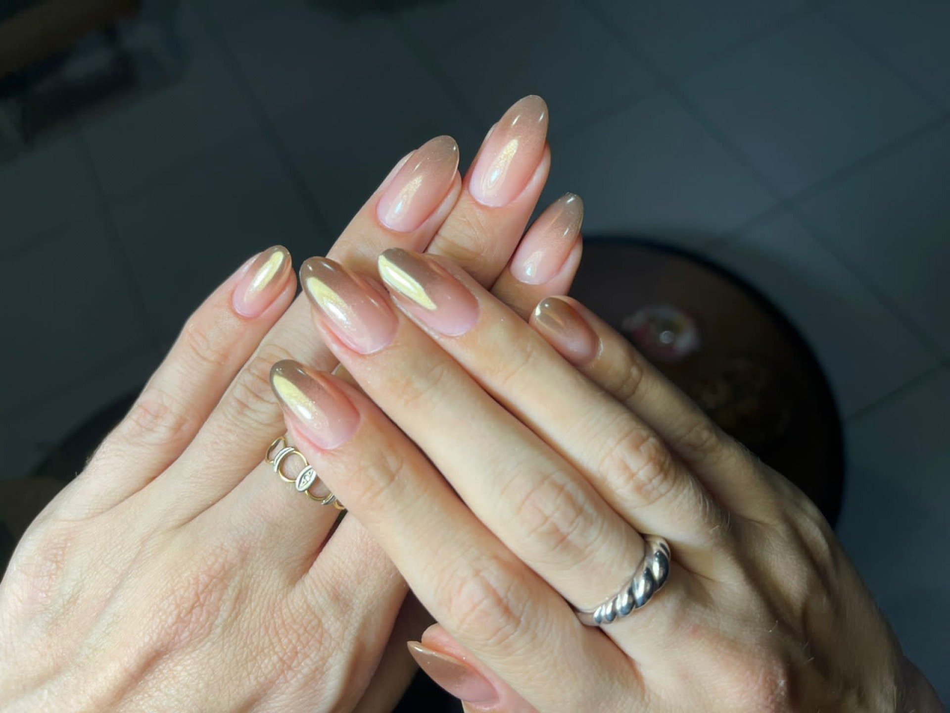 manutenção unha em gel simples
