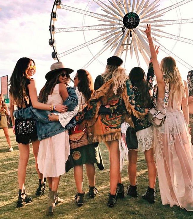 ideias de looks festival