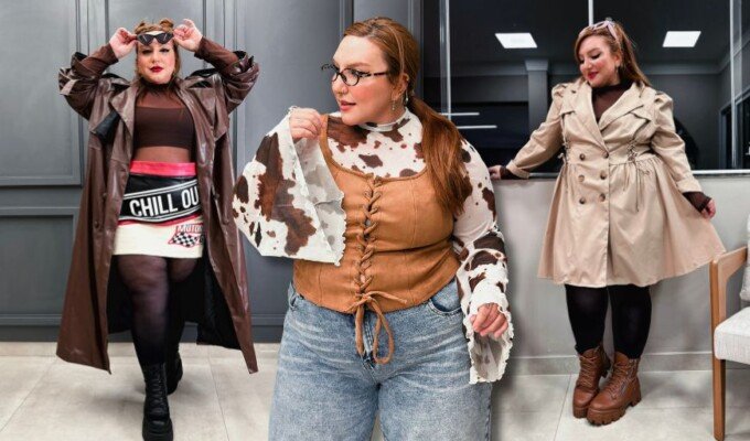 como usar bota cano curto plus size
