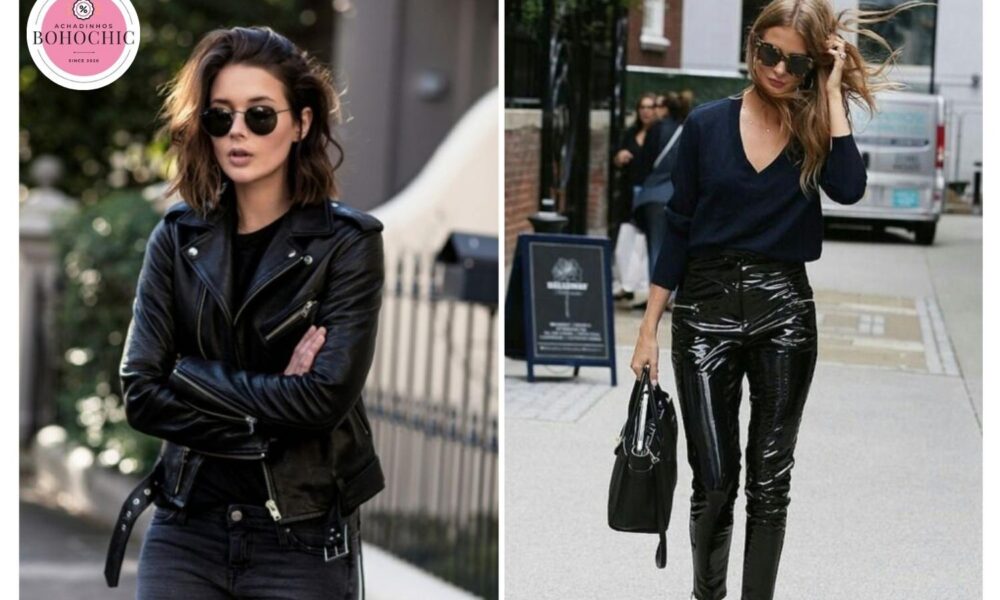 looks com calça pantalona noite