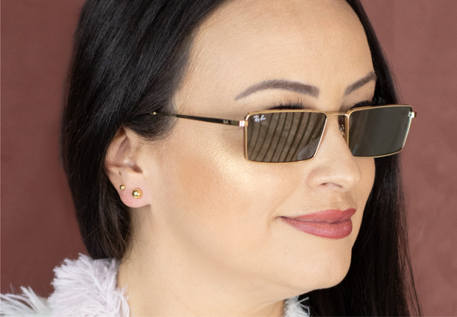 óculos para look de alfaiataria